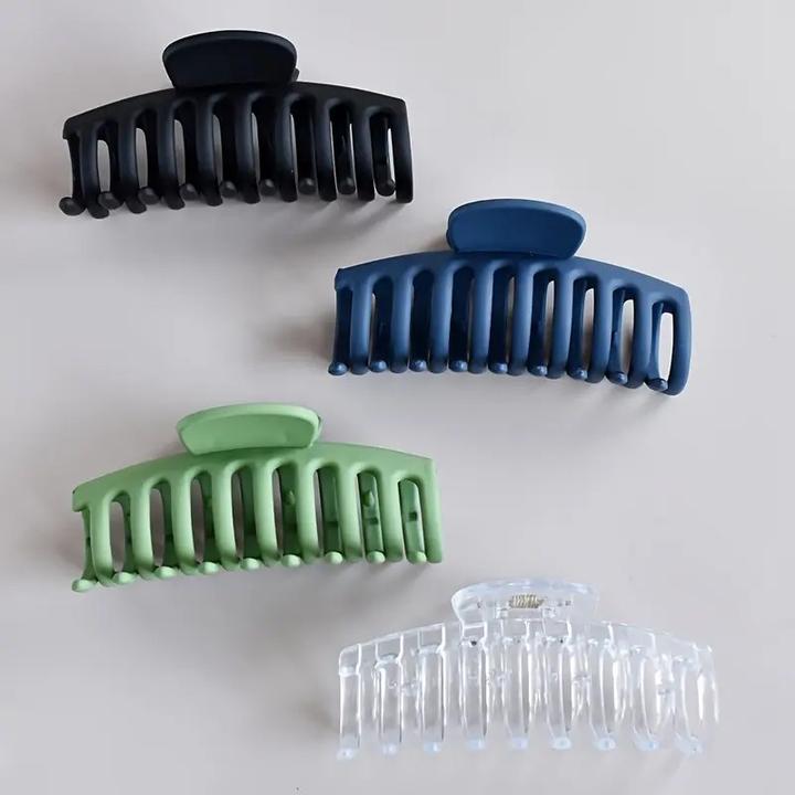 Produktbild ASMI 4 Stück Haarspangen, Haarkrallen - matte Trendfarben (4 Stk.)