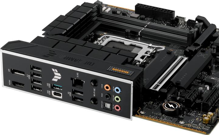 Produktbild ASUS TUF GAMING B760M-PLUS WIFI II (LGA 1700, Intel B760, mATX)