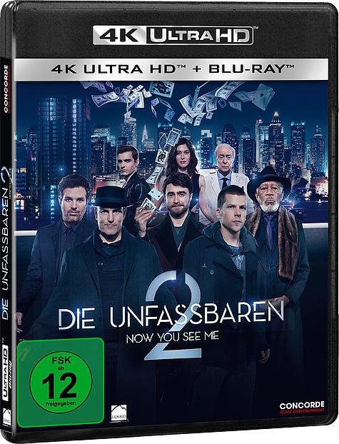 Produktbild Die Unfassbaren 2 - Now You See Me (4k Blu-ray, 2016, Deutsch)