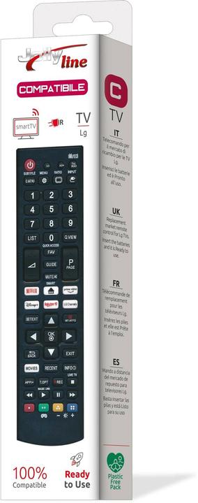 Immagine prodotto Jolly Line Compatibile con LG (Telecomando specifico per il dispositivo, Infrarossi)