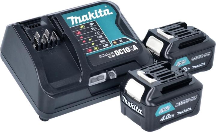 Image du produit Makita HP 332 DSME Battery Impact Drill 12 V 35 Nm Brushless + 2x Battery 4.0 Ah + Charger + Koff (Fonctionnement sur batterie)