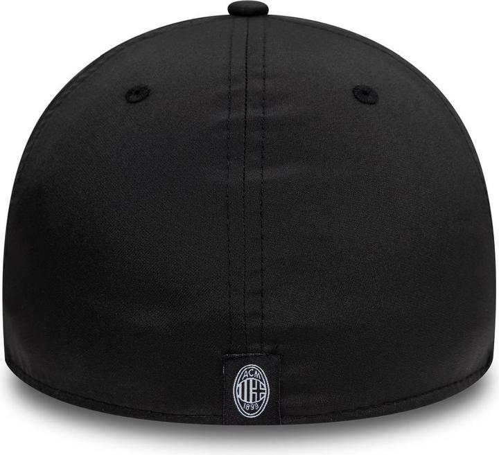 Image du produit New Era 39Thirty Stretch Cap - RUBBER AC Milan schwarz (S)