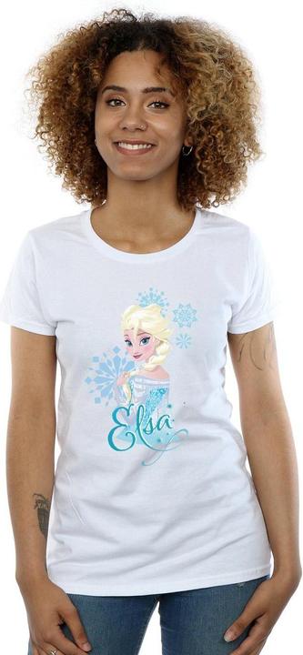 Immagine prodotto Disney Frozen Elsa Snowflakes Maglietta Donna (M)