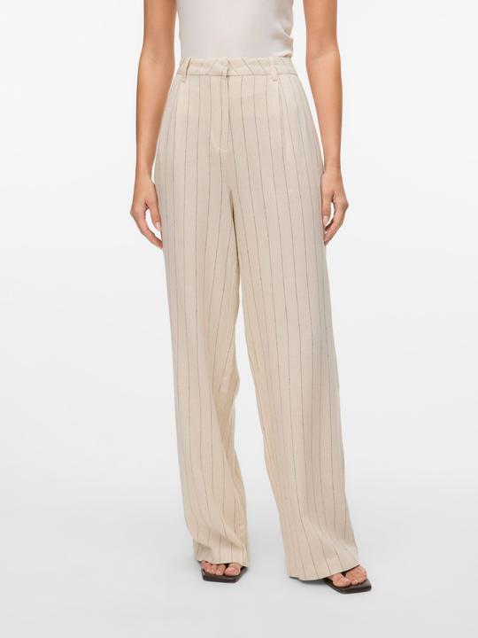 Actual product image Vero Moda VMMINDY Mid-rise waist trousers Wide leg trousers (W42/L30)