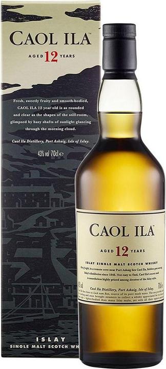Actual product image Caol Ila 12 Years (Single Malt, Scotch whisky, 1 x 70 cl)