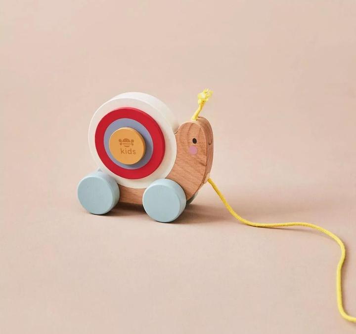 Produktbild Just Bee Kids Holzschnecke zum Ziehen