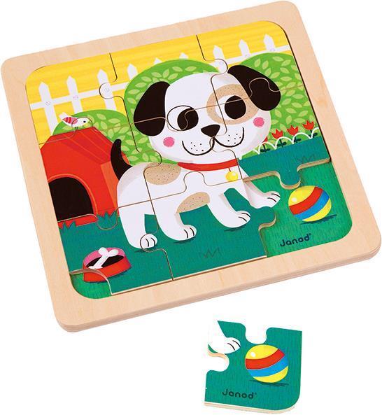 Produktbild Janod Puzzlekoffer 3 (9 Teile)