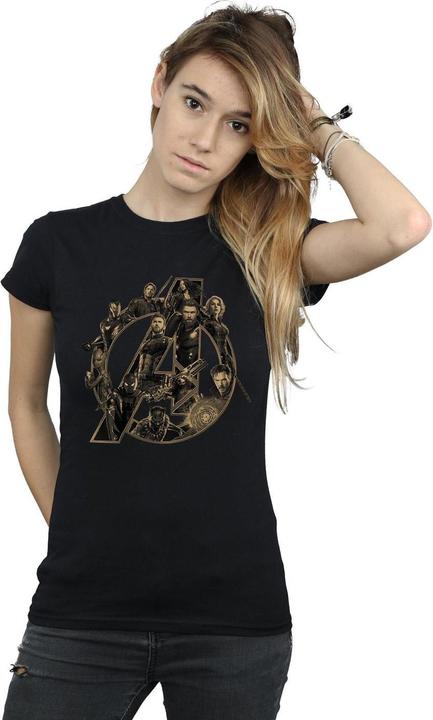 Image du produit Universal Textiles T-shirt boyfriend logo pour femme/femme (XL)
