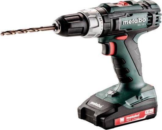 Actual product image Metabo BS 18 L Set (Rechargeable battery operated)