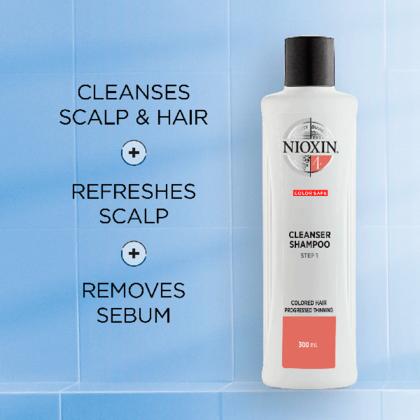 Image du produit Nioxin Shampooing nettoyant 4 (1000 ml, Shampoing liquide)