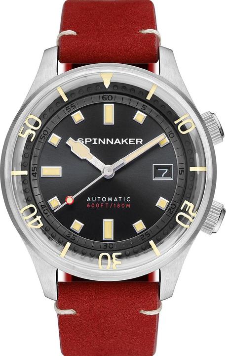 Immagine prodotto Spinnaker SP-5062-01 Bradner Automatico 42mm 18ATM (Orologio da polso analogico, 42 mm)