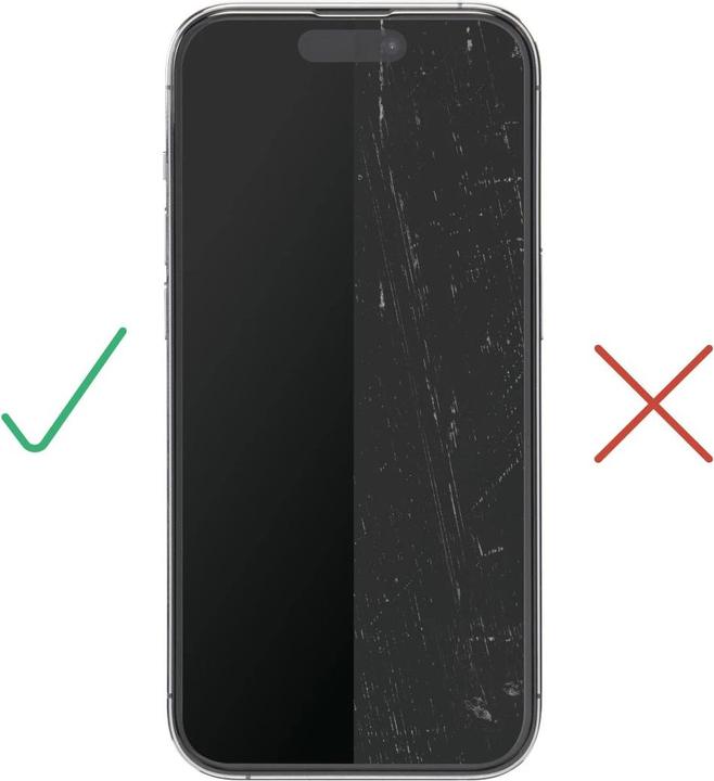 Actual product image Hama Clear Protect (1 Piece, Apple iPhone 16)