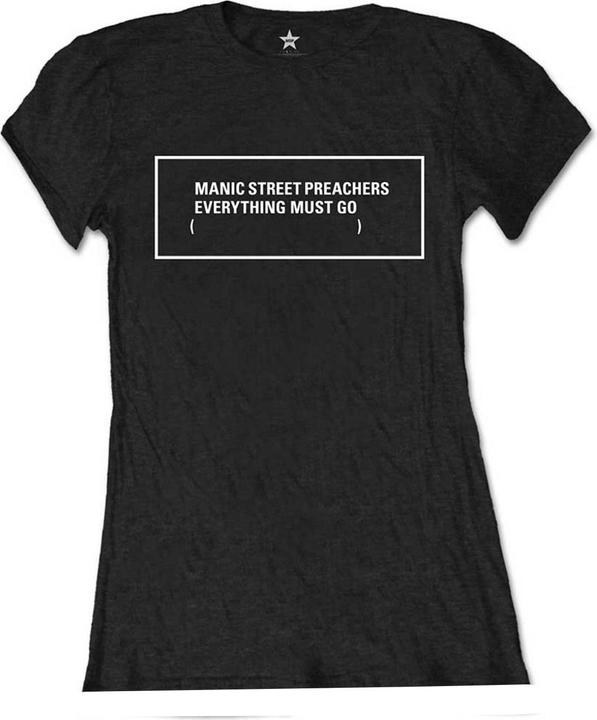 Actual product image Manic Street Preachers Womens/Ladies Everything Must Go Cotton T-Shirt (M)