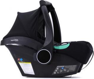 Actual product image Hamilton by yoop Zeno Plus car seat black (Baby car seat, ECE R129/i-Size Standard)