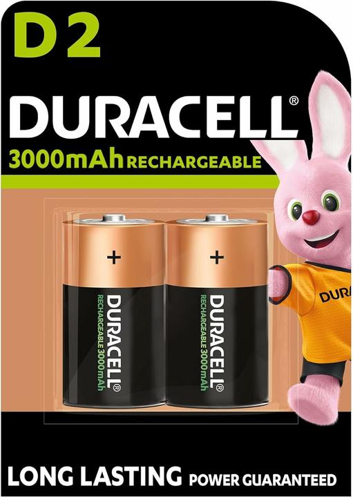 Produktbild Duracell Recharge Ultra (2 Stk., D, 2200 mAh)