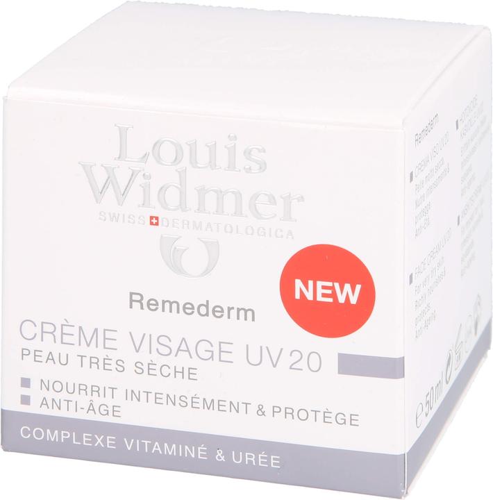 Immagine prodotto Louis Widmer Remederm Face Cream UV profumato (50 ml, Crema da giorno, SPF 20)