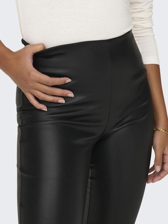 Actual product image JdY Tight fit High waist Fitted cuffs Leather-look leggings Trousers (34)