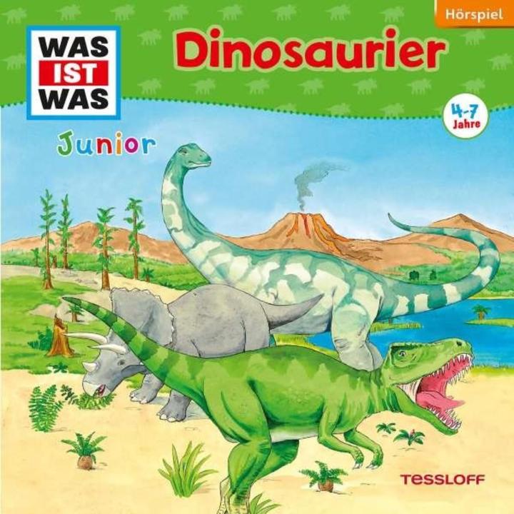 Image du produit Tessloff WAS IST WAS Junior Hörspiel : Dinosaures (Luis-Max Anders, Friederike Wilhelmi, Maximilien Walther, Astrid Vohwinkel, Charlotte Habersack, Allemand)