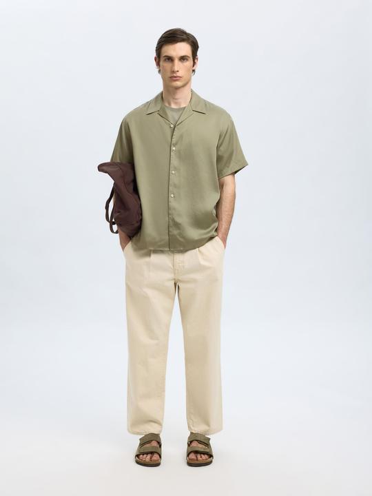 Produktbild Selected Homme Satin Kurzarmhemd (L)