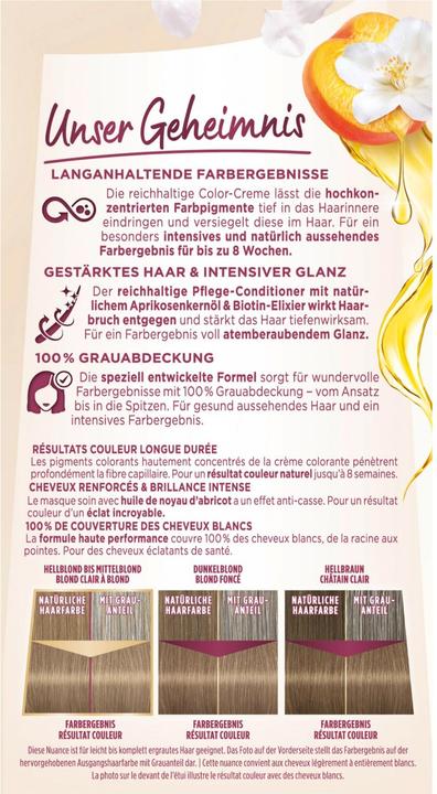 Image du produit Palette Vital Color Coloration crème intense 8-1 Blond cendré moyen (8-1 Blond cendré moyen)