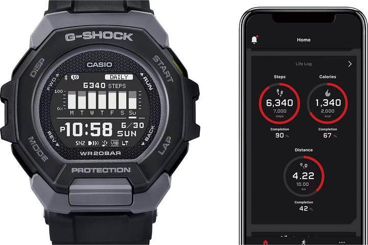 Image du produit G-Shock GBD-300-1ER (Montre numérique, 47.90 mm)