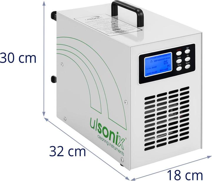 Produktbild Ulsonix 10G Ozongenerator Ozonisator Luftreiniger Ozongerät Ozon Timer Profi 10000 mg/h