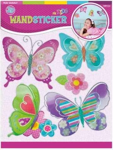 Produktbild Magni 3D Wandsticker Schmetterlinge