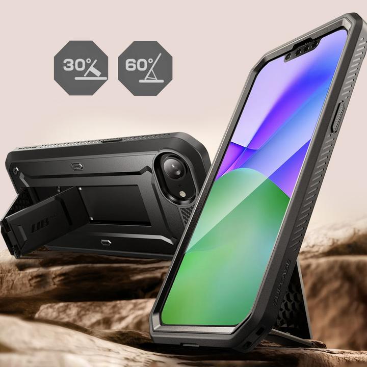 Image du produit Supcase - Unicorn Beetle Pro - iPhone 16e - Black (Apple iPhone 16e)