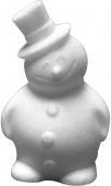 Actual product image Rayher Styrofoam Snowman, 17 cm