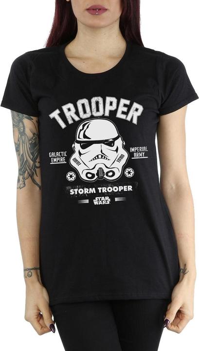 Immagine prodotto Star Wars Stormtrooper Collegiate Maglietta Donna (XL)