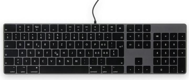LMP USB-C Tastatur mit Zahlenblock DE Layout (DE, Cable)