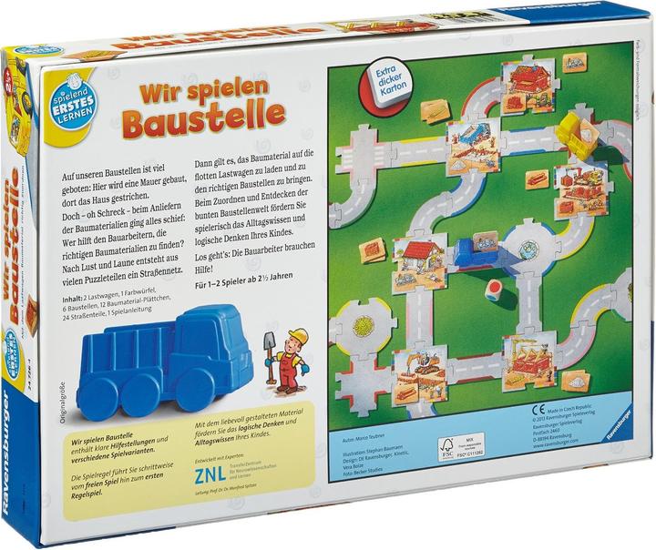 Produktbild Ravensburger Wir spielen Baustelle (Deutsch)