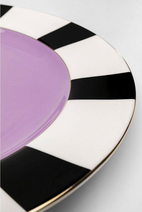 Actual product image Kare Design Teller Harlequin Lila Ø31cm (31 cm)
