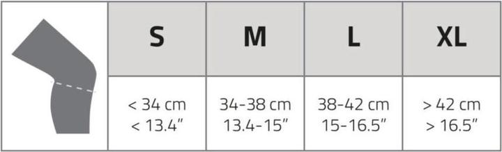 Produktbild Pure2improve Kniebandage offene Patella Neopren (S)