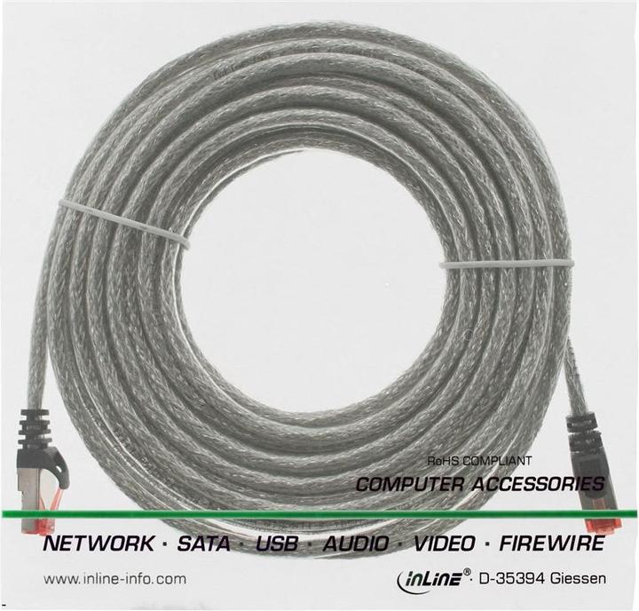 Actual product image InLine Patch cable (S/FTP, CAT6, 25 m)