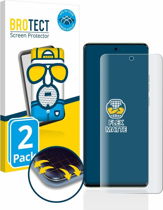 BROTECT Full-Cover Protection Mat (2 pièce(s), Motorola Edge 40)
