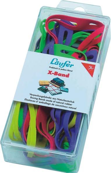 Läufer L "ufer X-tape in a tin - 30 g, 100 x 11 mm, assorted colours (1 pcs.)
