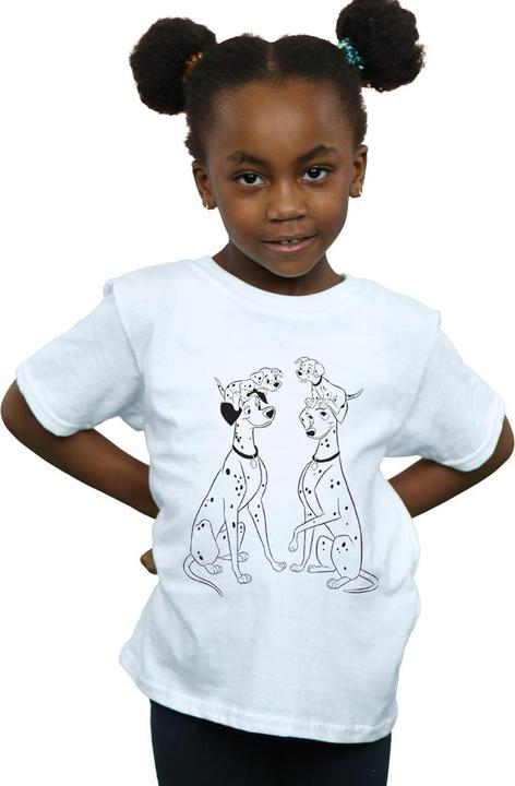 Immagine prodotto Disney 101 Dalmatians Family Maglietta Ragazze (152, 158)