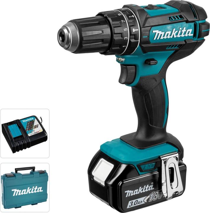 Actual product image Makita DHP482RF (Rechargeable battery operated)