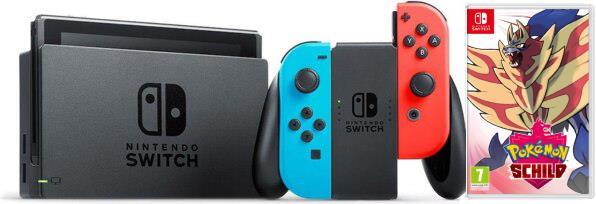 Nintendo Switch + Pokémon Schild