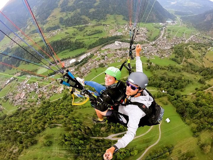 Immagine prodotto Smartbox Parapendio nella Val de Bagnes (1 pers.)