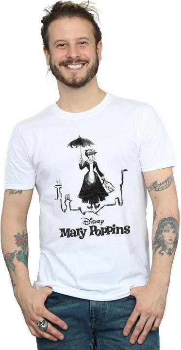 Produktbild Disney Mary Poppins Rooftop Landing TShirt (S)