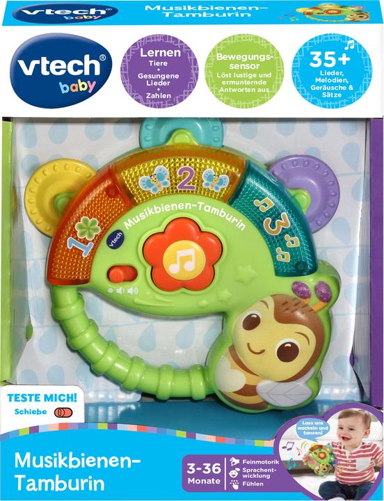 Produktbild VTech Musikbienen-Tamburin (Deutsch)