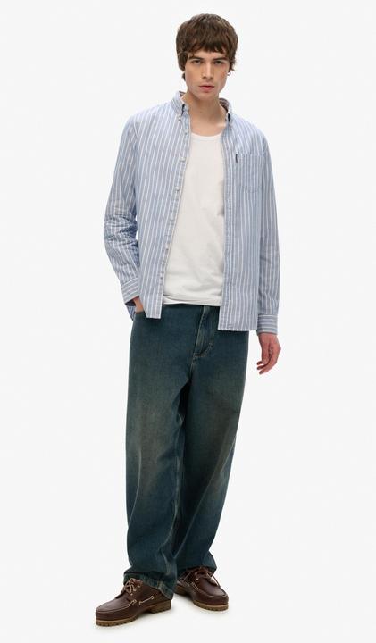 Image du produit Superdry Chemise Oxford à manches longues Essentials (S)