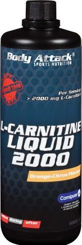 Image du produit Body Attack L-Carnitine liquide (1000 ml) (1 pièce(s), Liquide)
