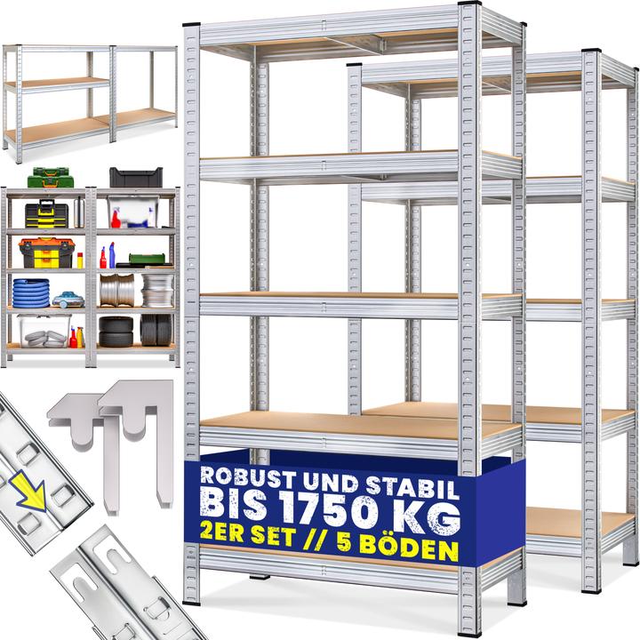 Image du produit Monzana 2x étagères de rangement