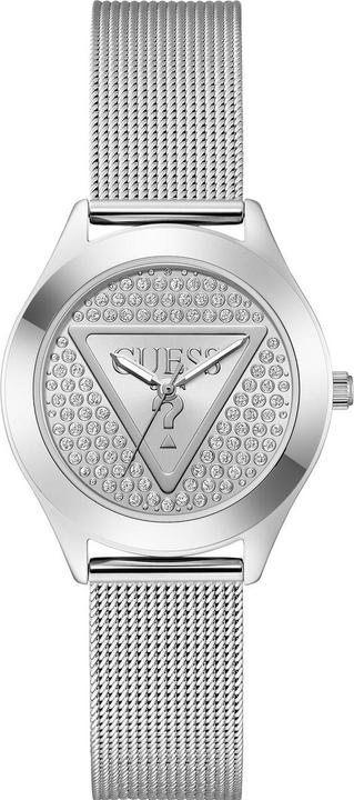 Produktbild Guess - Silberfarbene Analoguhr GW0835L1 für Damen (Analoguhr)