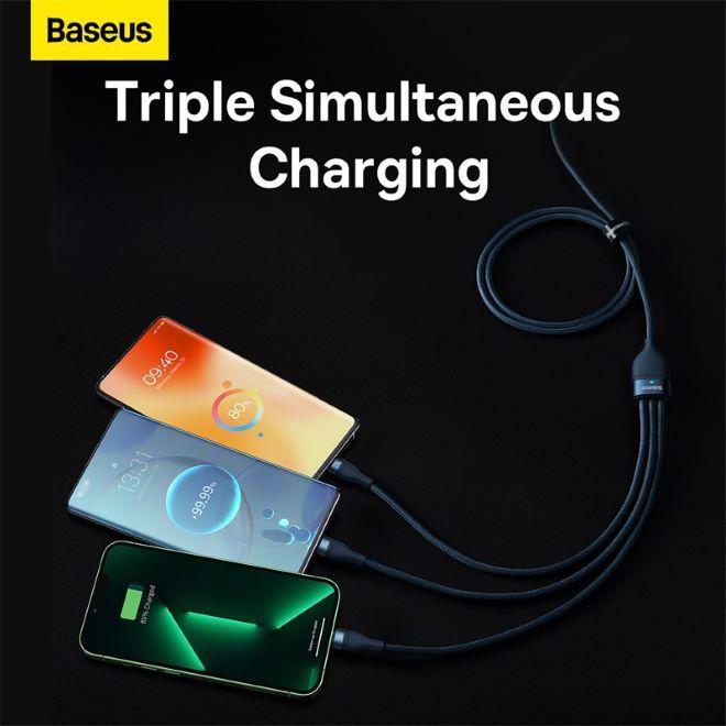 Actual product image Baseus 3in1 (1.50 m, USB 3.2 Gen 1)