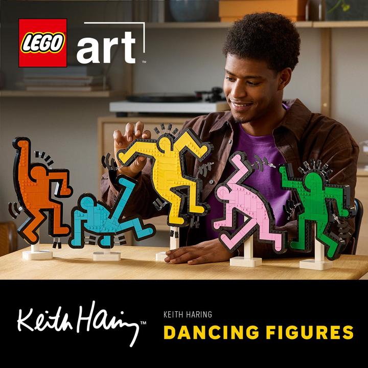 Image du produit LEGO Keith Haring - Figures dansantes (31216, LEGO Art)