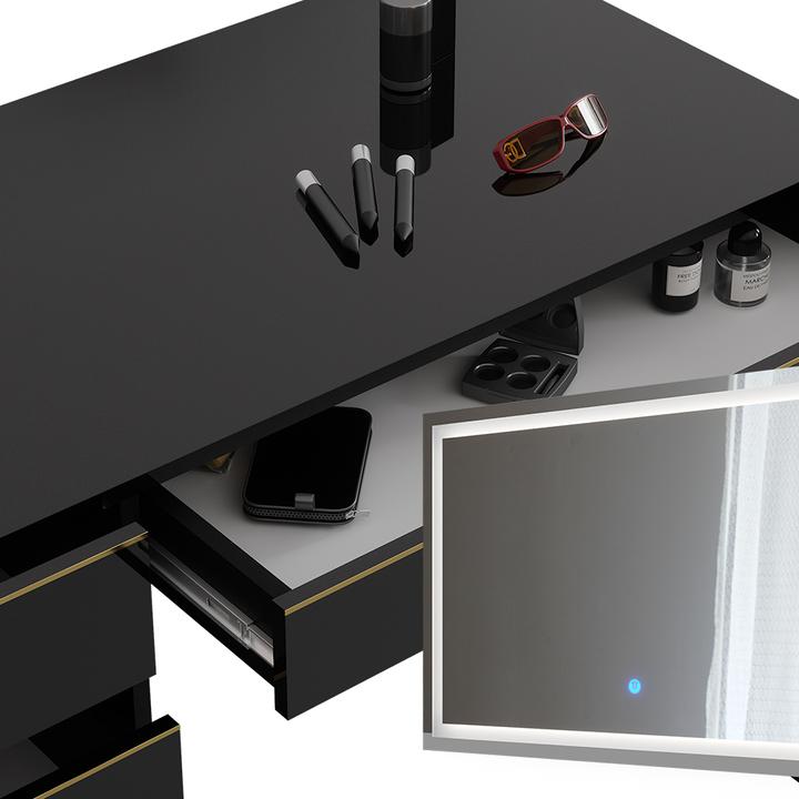 Image du produit Vicco Sherry avec éclairage (120 x 75 x 55 cm)